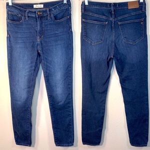 Madewell 9” mid Rise Skinny Jeans - Size 29